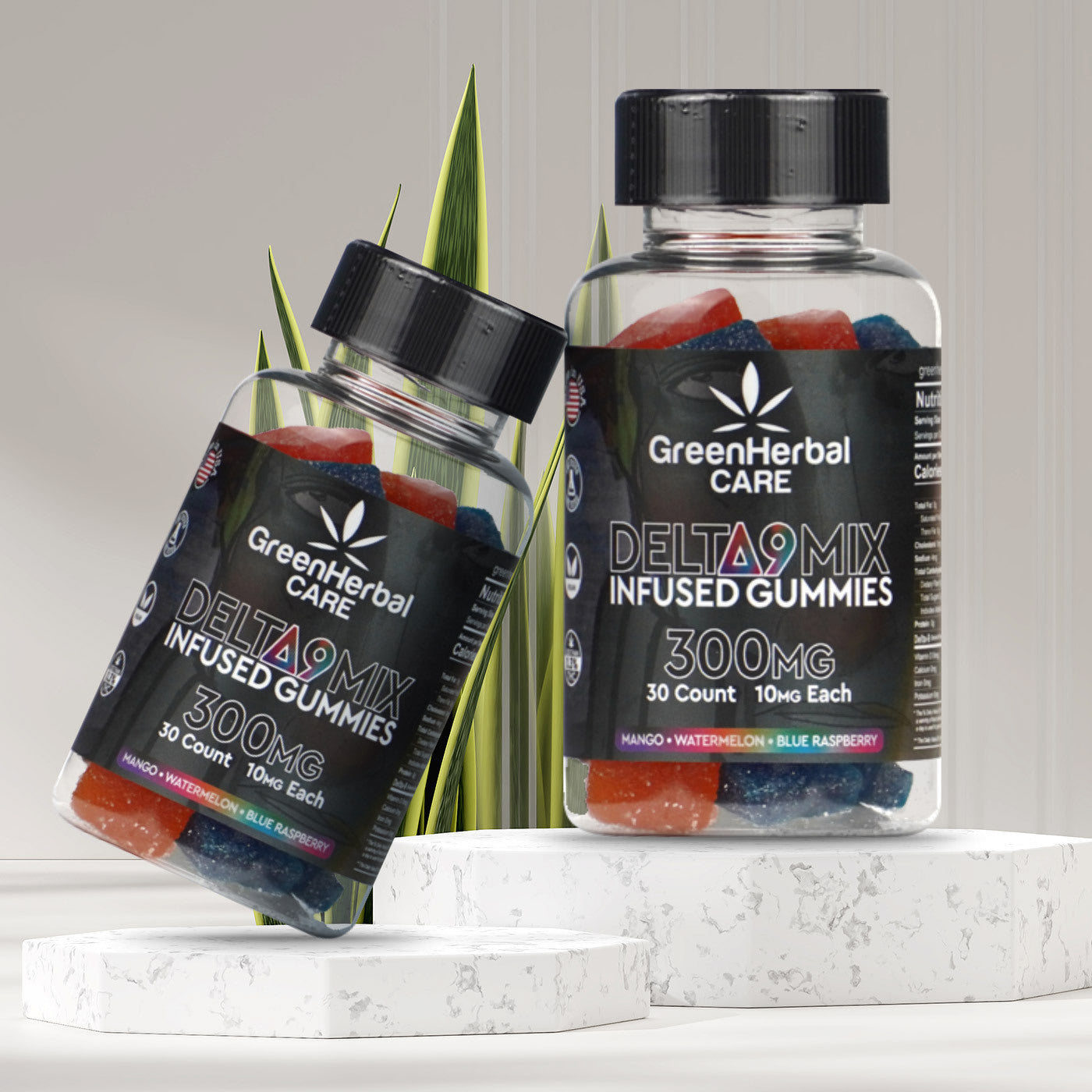 Green Herbal Care GHC Delta-9 THC Gummies (Assorted) Best Sales Price - Edibles