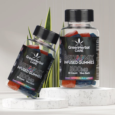 Green Herbal Care GHC Delta-9 THC Gummies (Assorted) Best Sales Price - Edibles