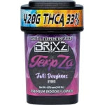 BRIXZ NYC TerpZa Exotic Terpene Infused THCA Premium Indoor Flower 4.20g -(Jelli Doughnaz – Hybrid)