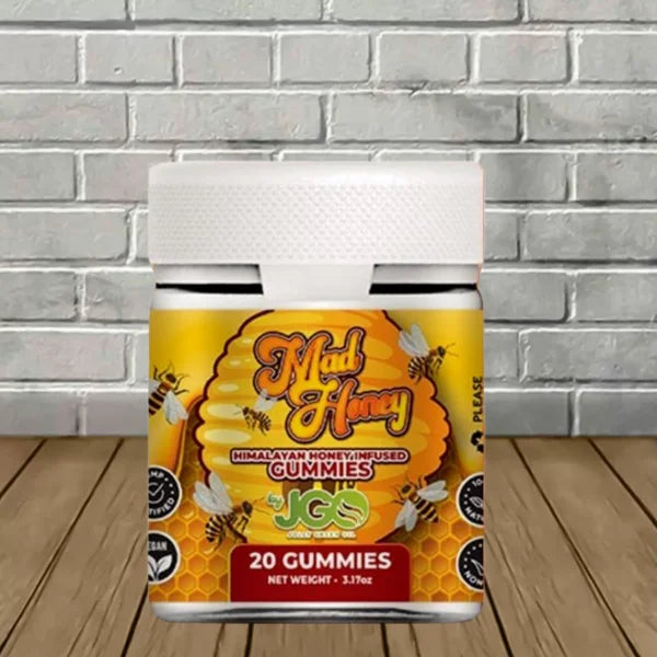 JGO Himalayan Mad Honey Gummies 20ct