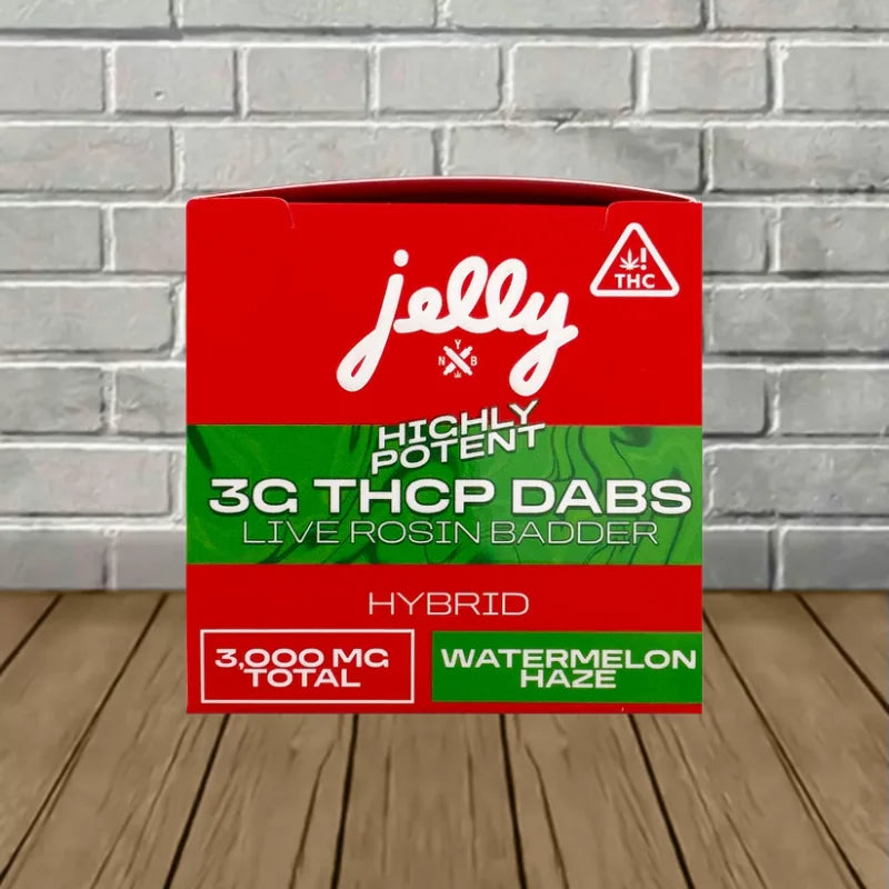 Jelly THCP High Potency 3g Dabs Live Rosin Badder