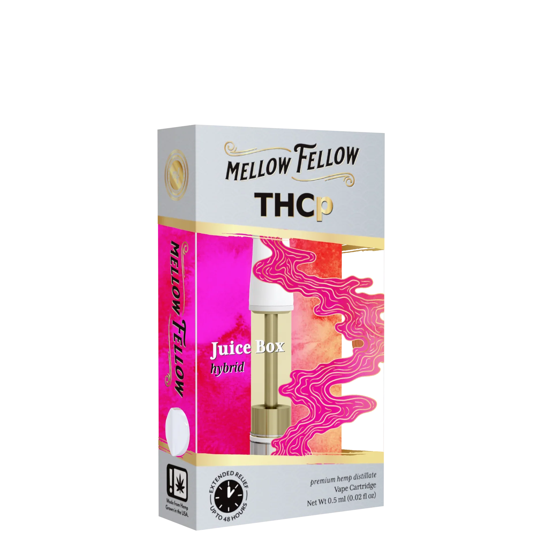 Mellow Fellow THCp 0.5ml Vape Cartridge - Juice Box (hybrid) Best Sales Price - Vape Cartridges