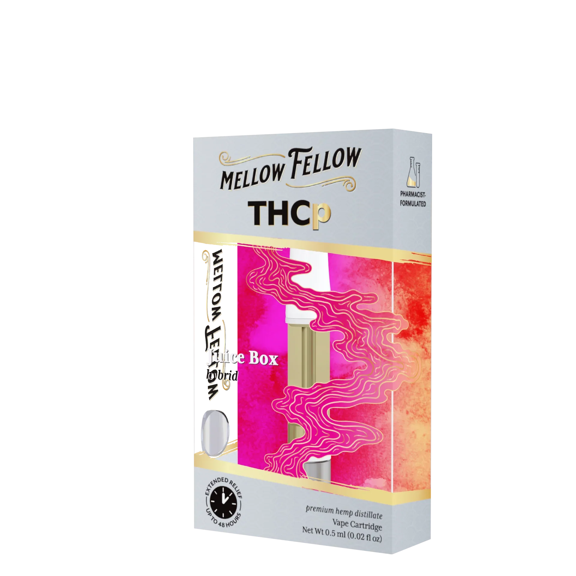 Mellow Fellow THCp 0.5ml Vape Cartridge - Juice Box (hybrid) Best Sales Price - Vape Cartridges