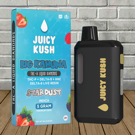 Juicy Kush Big Kahuna THCa Liquid Diamonds Disposable 5g Best Sales Price - Vape Pens