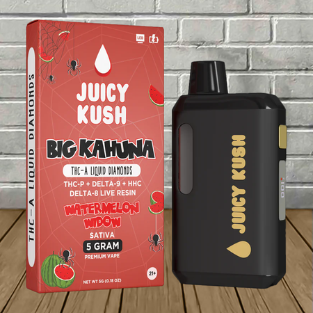 Juicy Kush Big Kahuna THCa Liquid Diamonds Disposable 5g Best Sales Price - Vape Pens