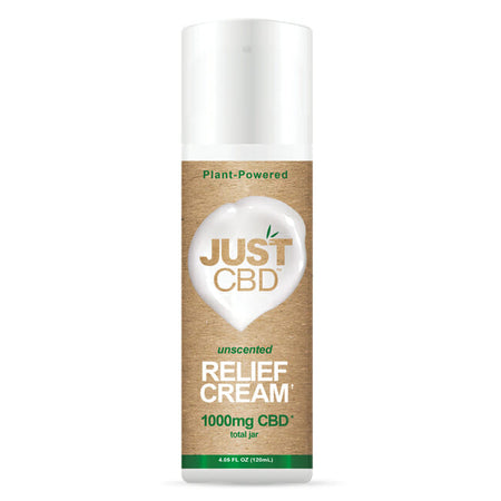 JustCBD - CBD Infused Relief Cream Airless Pump Best Sales Price - Beauty