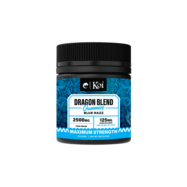 Koi Dragon Blend Gummies 2500mg | 20 Count Best Sales Price - Gummies