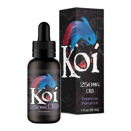 KOI CBD Vape Juice - Tropical Popsicle 250MG 1000MG Best Sales Price - Tincture Oil