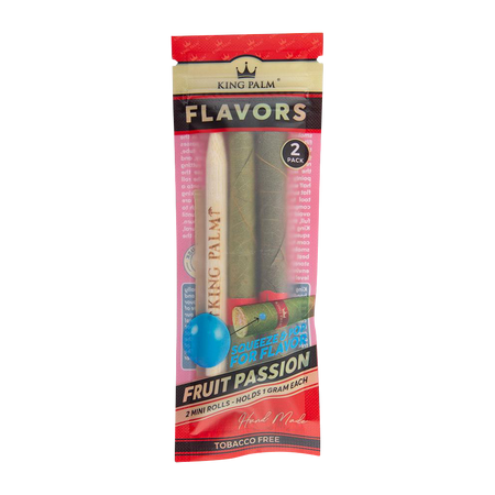 King Palm Hand Rolled Leaf Blunt Wraps - 20 Pack Best Sales Price - Rolling Papers & Supplies