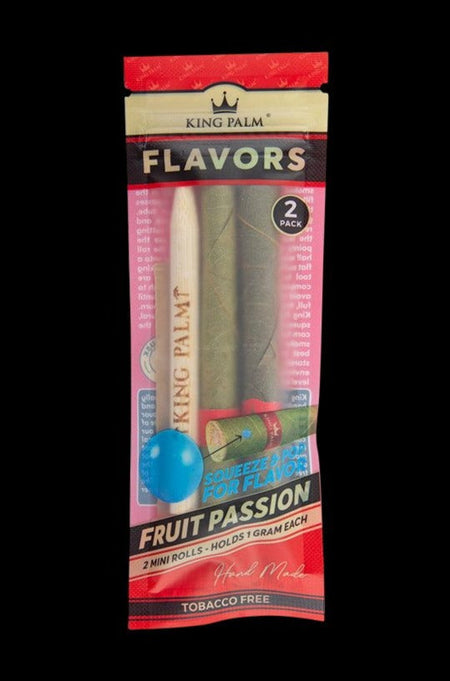 King Palm Hand Rolled Leaf Blunt Wraps - 20 Pack Best Sales Price - Rolling Papers & Supplies