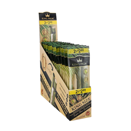 King Palm Kingsize Pre-Roll Wraps - 40 Total Rolls Bulk Best Sales Price - Pre-Rolls