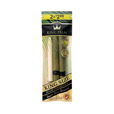 King Palm Kingsize Pre-Roll Wraps - 40 Total Rolls Bulk Best Sales Price - Pre-Rolls