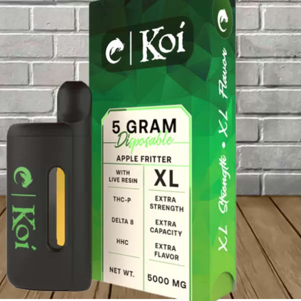 Koi Live Resin THCP + HHC + D8 Disposable 5g Best Sales Price - Vape Pens