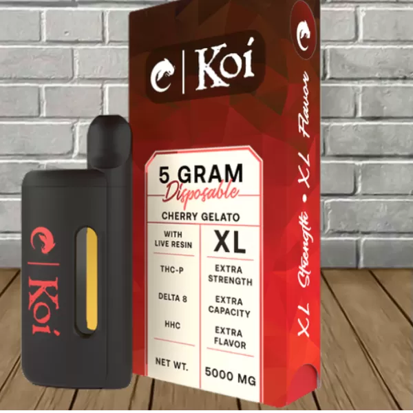 Koi Live Resin THCP + HHC + D8 Disposable 5g Best Sales Price - Vape Pens