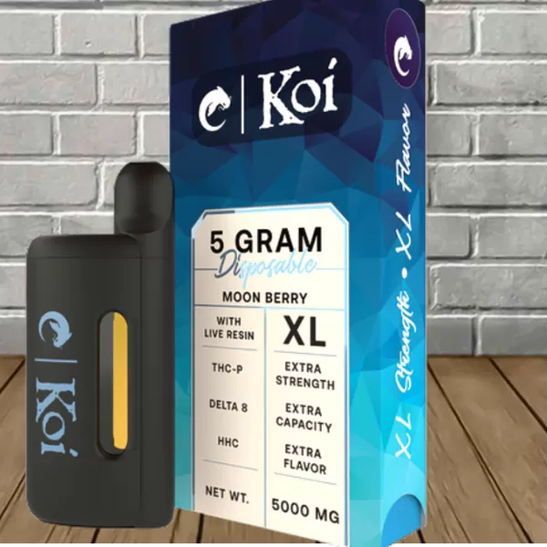 Koi Live Resin THCP + HHC + D8 Disposable 5g Best Sales Price - Vape Pens