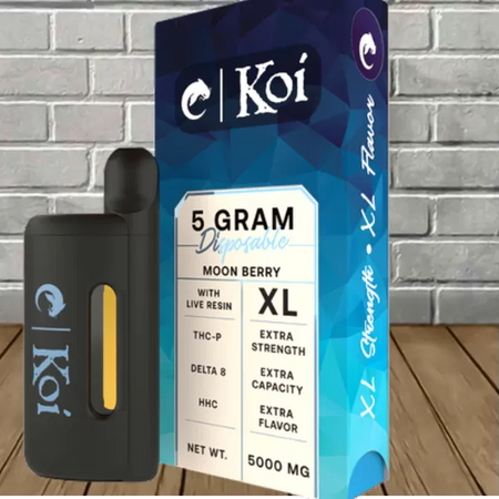 Koi Live Resin THCP + HHC + D8 Disposable 5g Best Sales Price - Vape Pens
