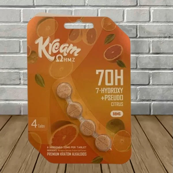 Kream 7OH Hydroxy + Pseudo Extract Tablets 4ct