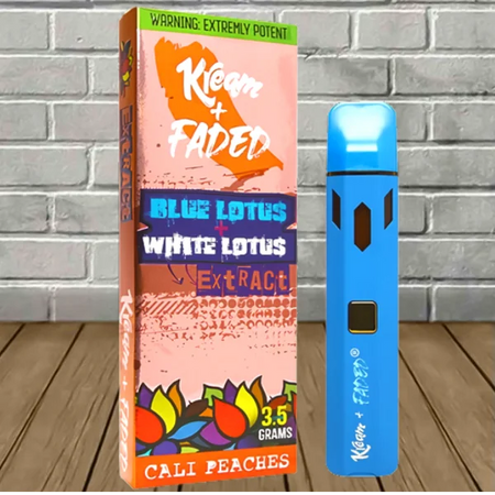 Kream + Faded Blue Lotus + White Lotus Extract Disposable 3.5g Best Price