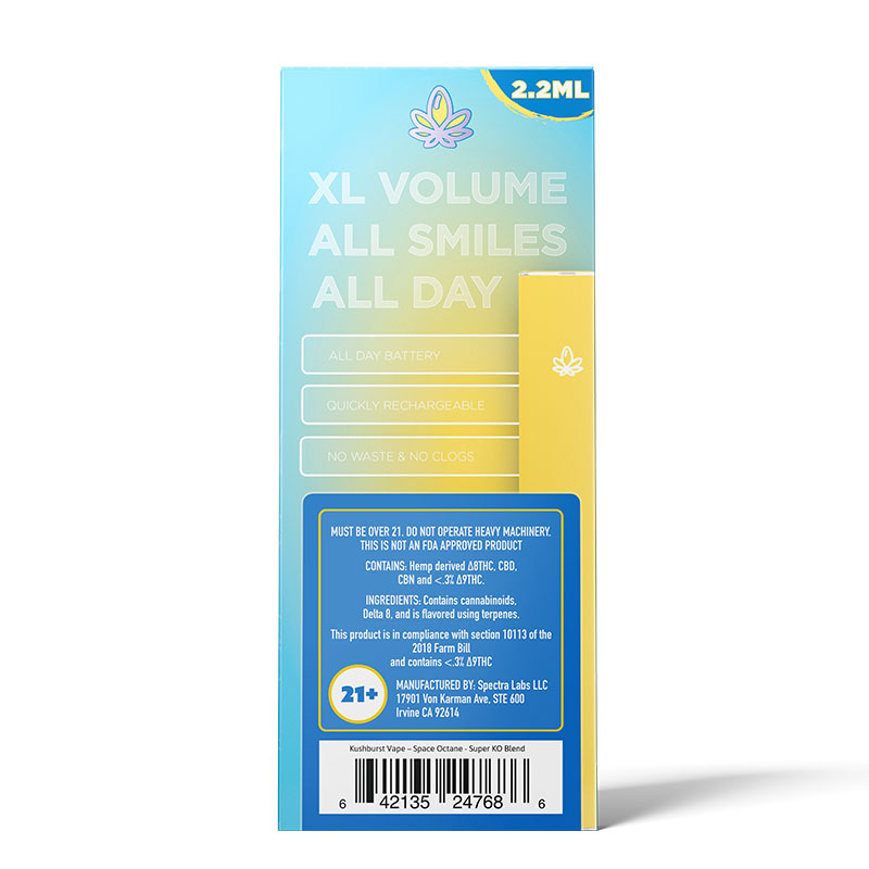 Super Knockout THC Vape Pen with Delta 9 + THC-P + THC-X + HHC- P + Delta 8 – Space Octane – Kush Burst Best Sales Price - Vape Pens