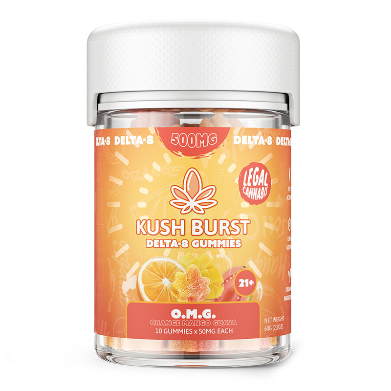 Orange Mango Guava Delta 8 THC Gummies – Kush Burst Best Sales Price - Gummies