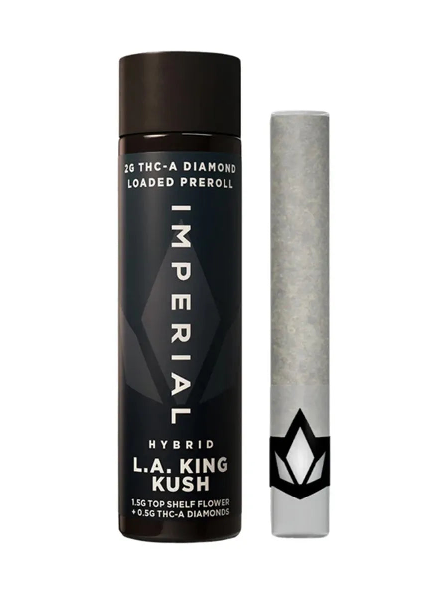 L.A. King Kush Imperial THCA Diamond Loaded Pre-Roll 2G