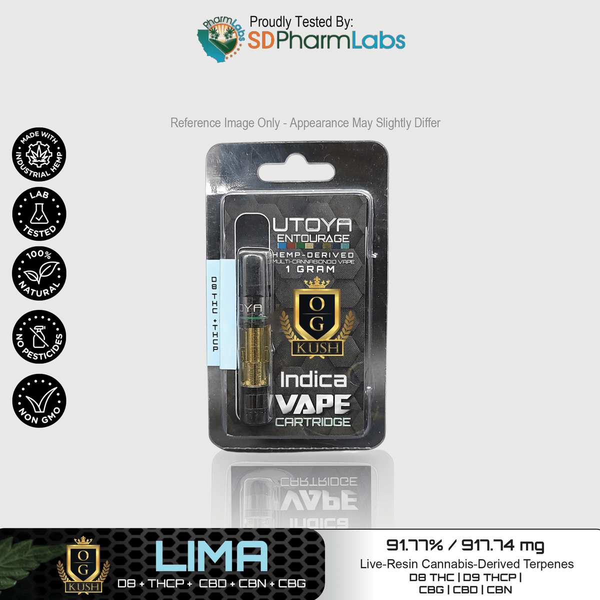 Utoya | Live Resin Delta 8 THC Vape Cartridge - 1g Best Sales Price - Vape Cartridges