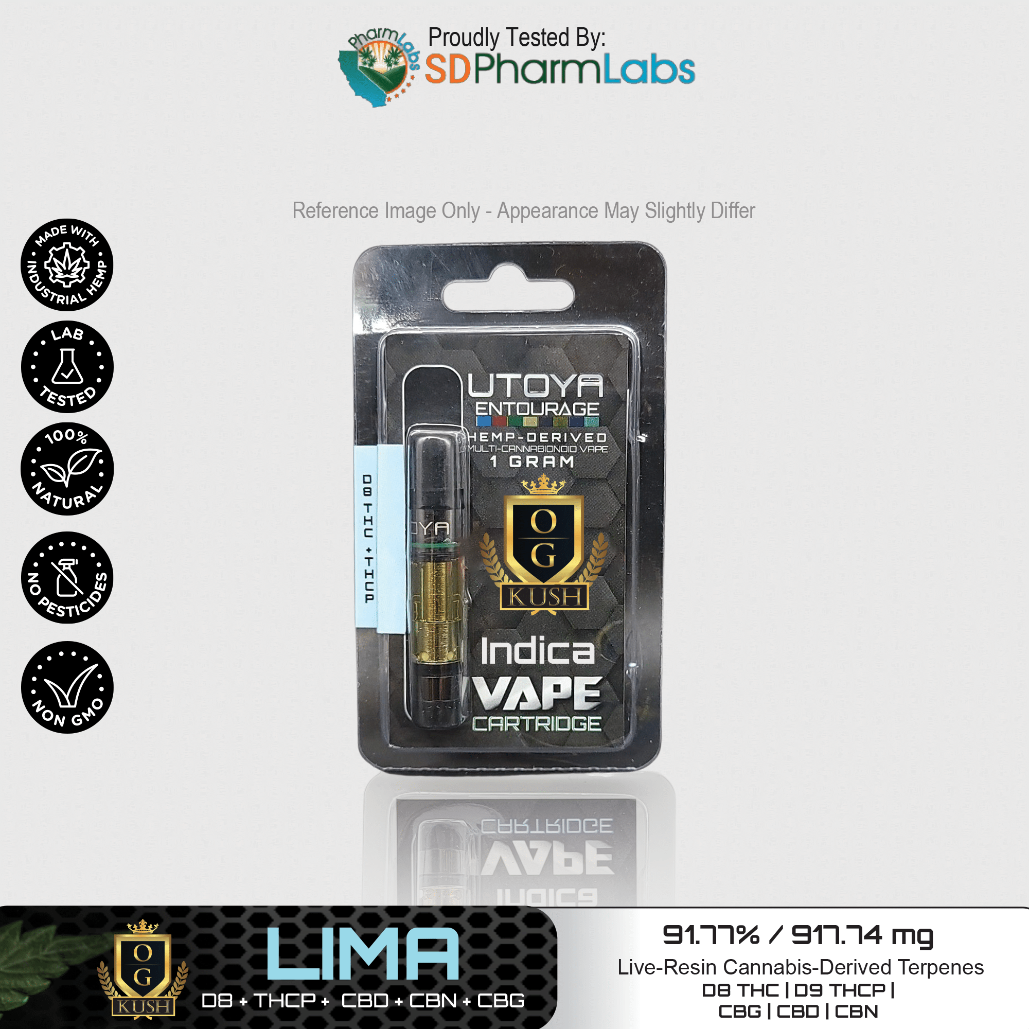 Utoya | Live Resin Delta 8 THC Vape Cartridge - 1g Best Sales Price - Vape Cartridges