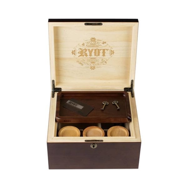 RYOT STORE PREPARE CONSUME Humidor Storage Box Bundle Best Sales Price - Rolling Papers & Supplies