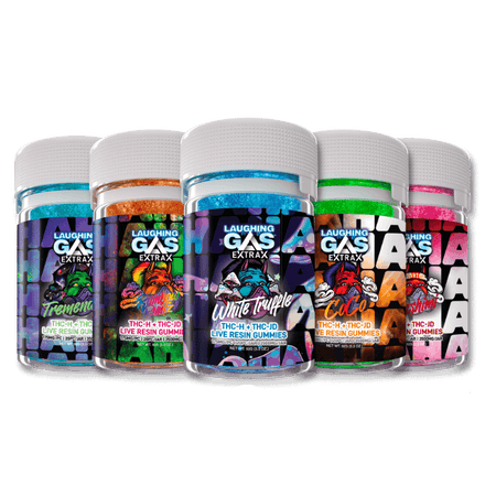 THCjd + THCH 3500mg Gummies | Laughing Gas Extrax Best Sales Price - Gummies