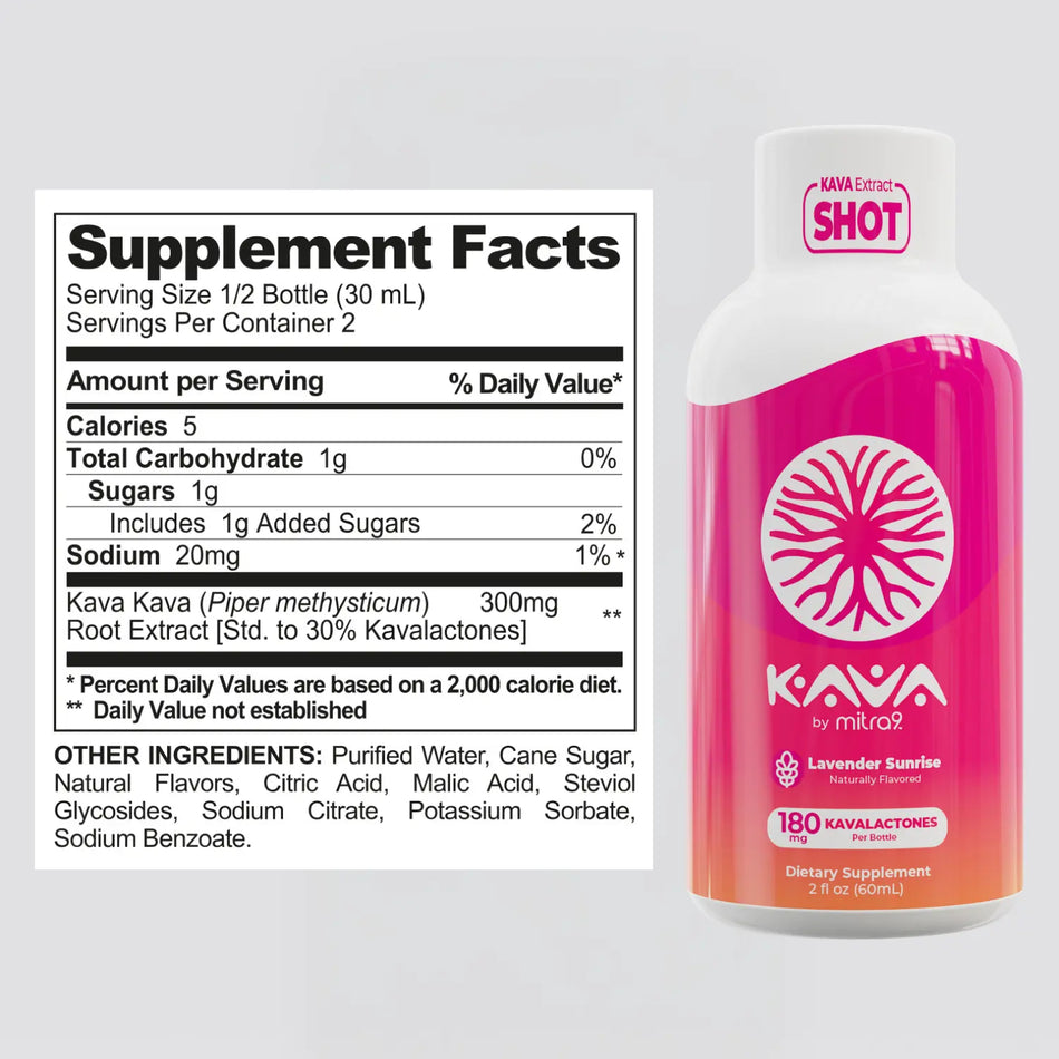 Mitra9 Lavender Sunrise Kava Shot