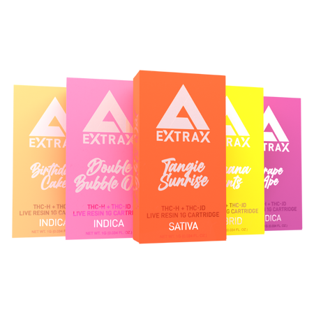 DeltaExtrax THCP + THCjd 1G Cartridges | Lights Out Collection Best Sales Price - Vape Cartridges