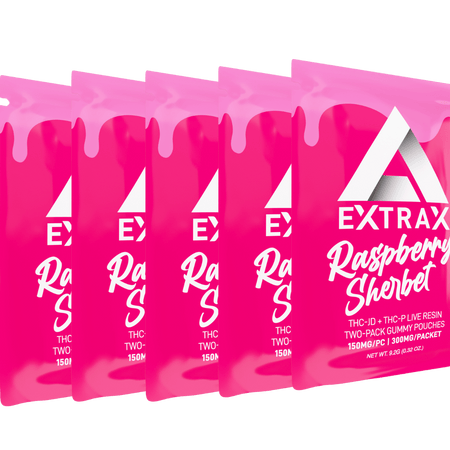 Delta Extrax THCJD + THCP 300mg Gummies | Lights Out 5 Pack Bundle Best Sales Price - Gummies