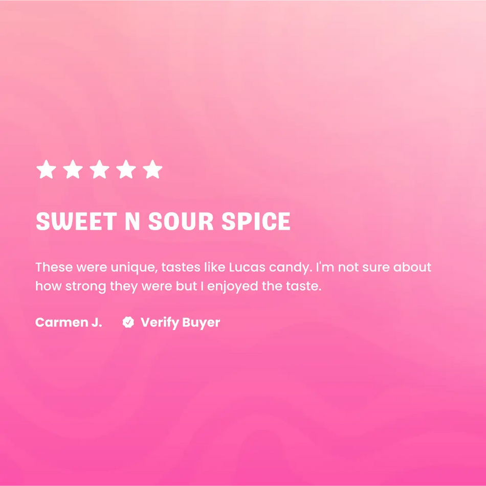 Live Hash Rosin Chamoy Gummies