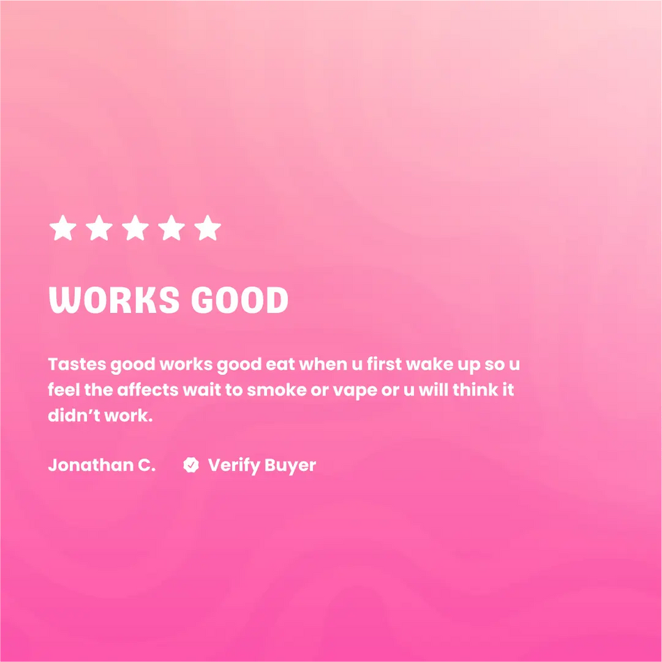 Hash Rosin Lychee Passion Fruit Gummies