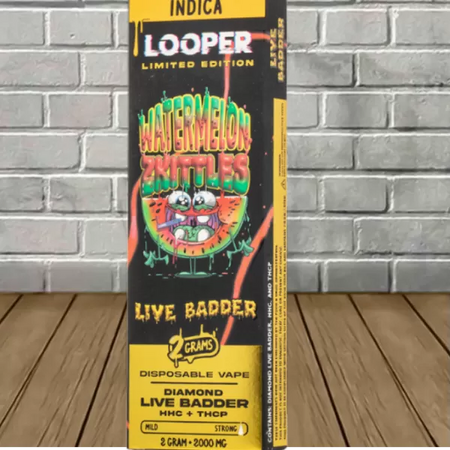 Looper Live Badder Disposable 2g Best Sales Price - Vape Pens