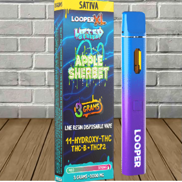 Looper XL Live Resin Lifted Series Disposable 3g Best Sales Price - Vape Pens