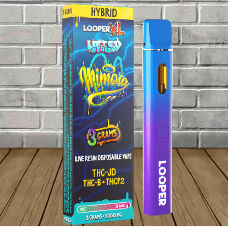 Looper XL Live Resin Lifted Series Disposable 3g Best Sales Price - Vape Pens