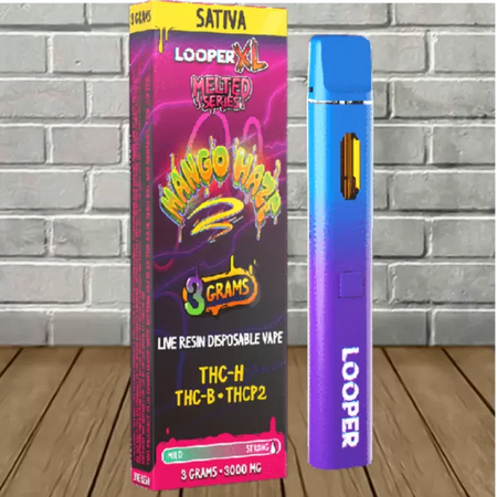 Looper XL Live Resin Melted Series Disposable 3g Best Sales Price - Vape Pens