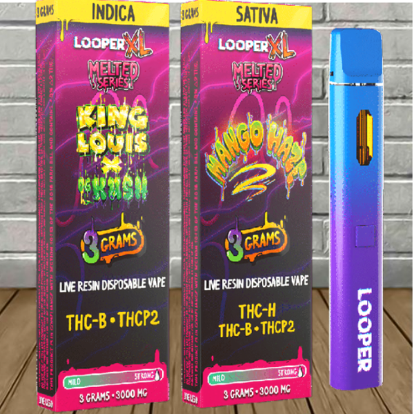 Looper XL Live Resin Melted Series Disposable 3g Best Sales Price - Vape Pens