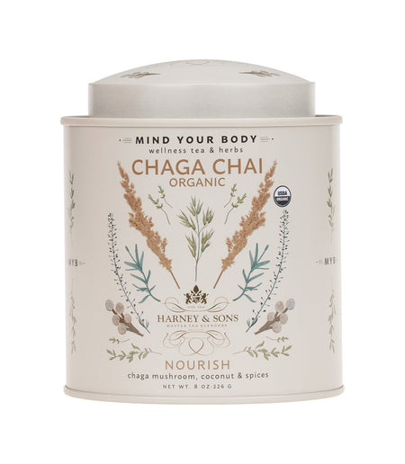 The Hemp Division Organic Chaga Chai - Nourish Wellness Blend Best Sales Price -