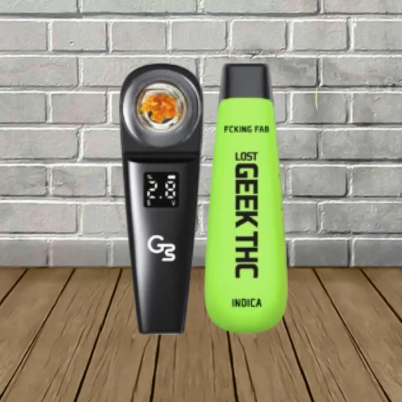 Lost Geek D8 THC Dabs 1g Disposable