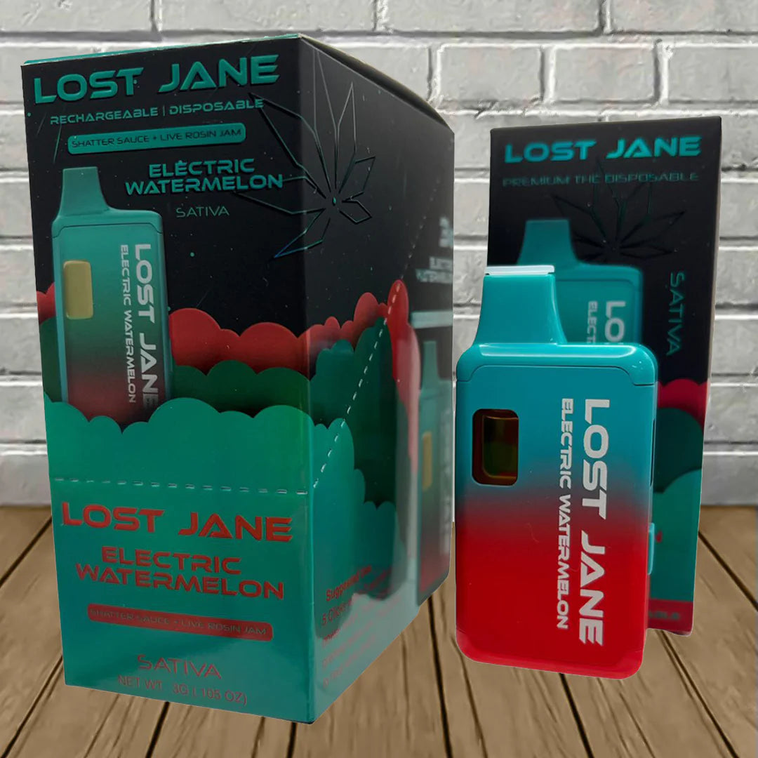 Lost Jane Shatter Sauce + Live Rosin Jam Disposable 3g Best Sales Price - Vape Pens