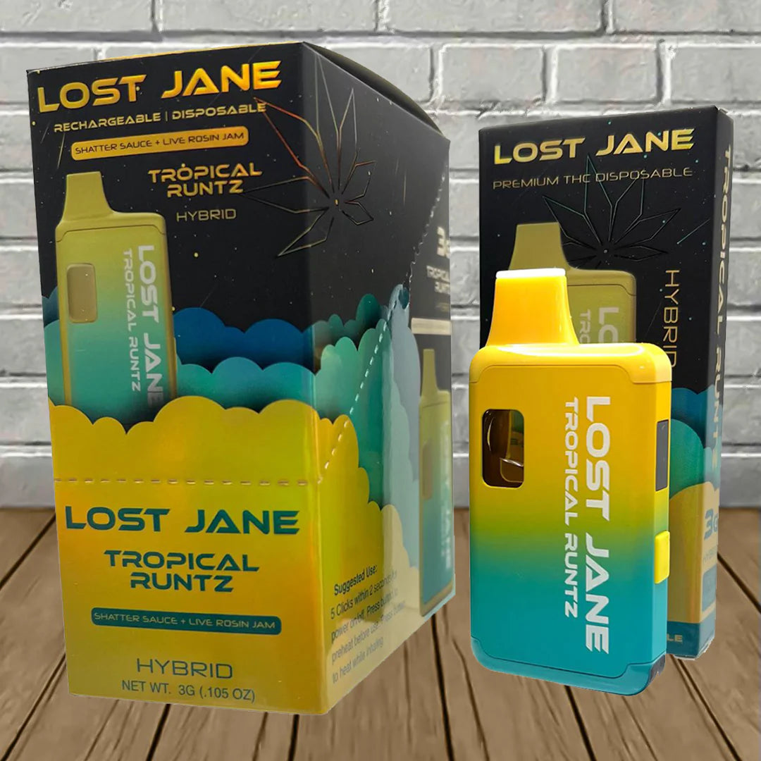 Lost Jane Shatter Sauce + Live Rosin Jam Disposable 3g Best Sales Price - Vape Pens