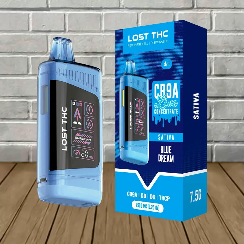 Lost THC CB9A Live Concentrate Disposable V3 7.5g