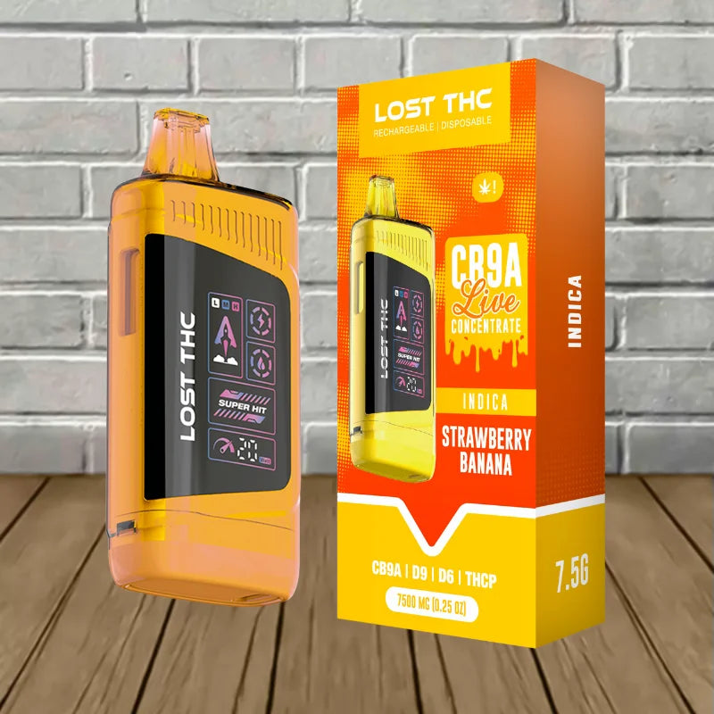 Lost THC CB9A Live Concentrate Disposable V3 7.5g