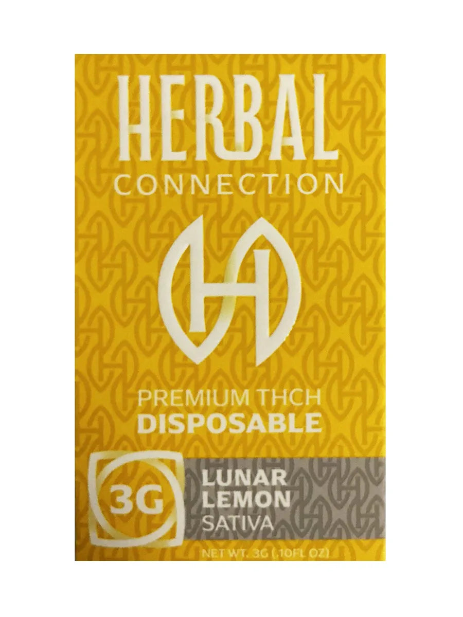 Lunar Lemon Herbal Connection Premium THCH Disposable 3G