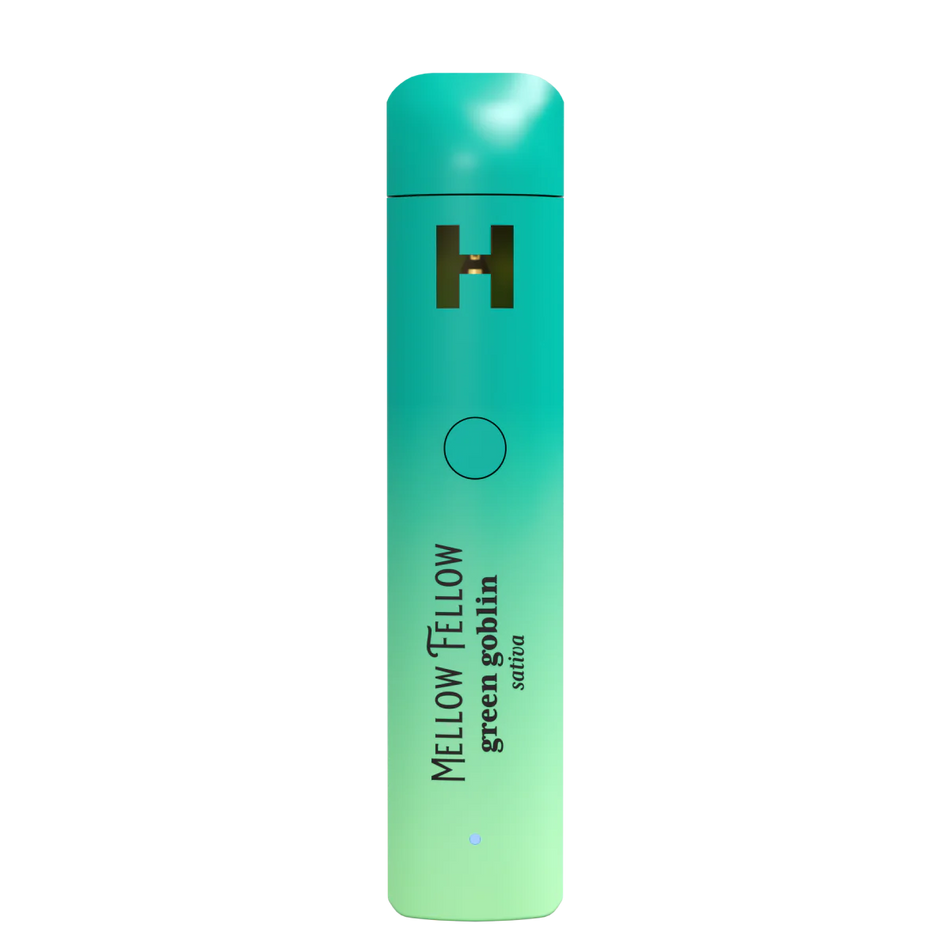 Mellow Fellow THCh 0.5g Disposable Vape - Green Goblin (Sativa)