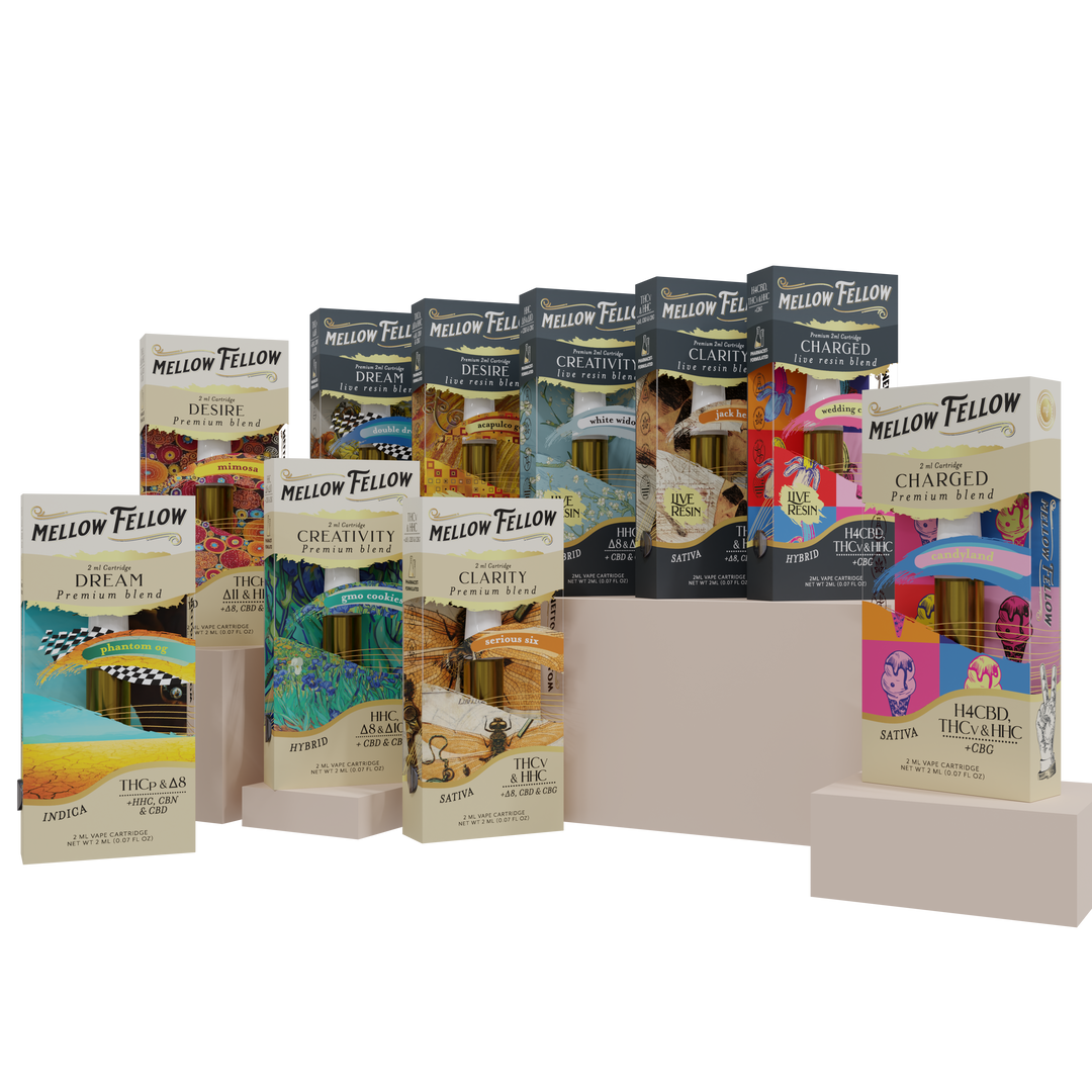 Mellow Fellow Custom Blends Bundle - 2ml Cartridges Best Sales Price - Bundles