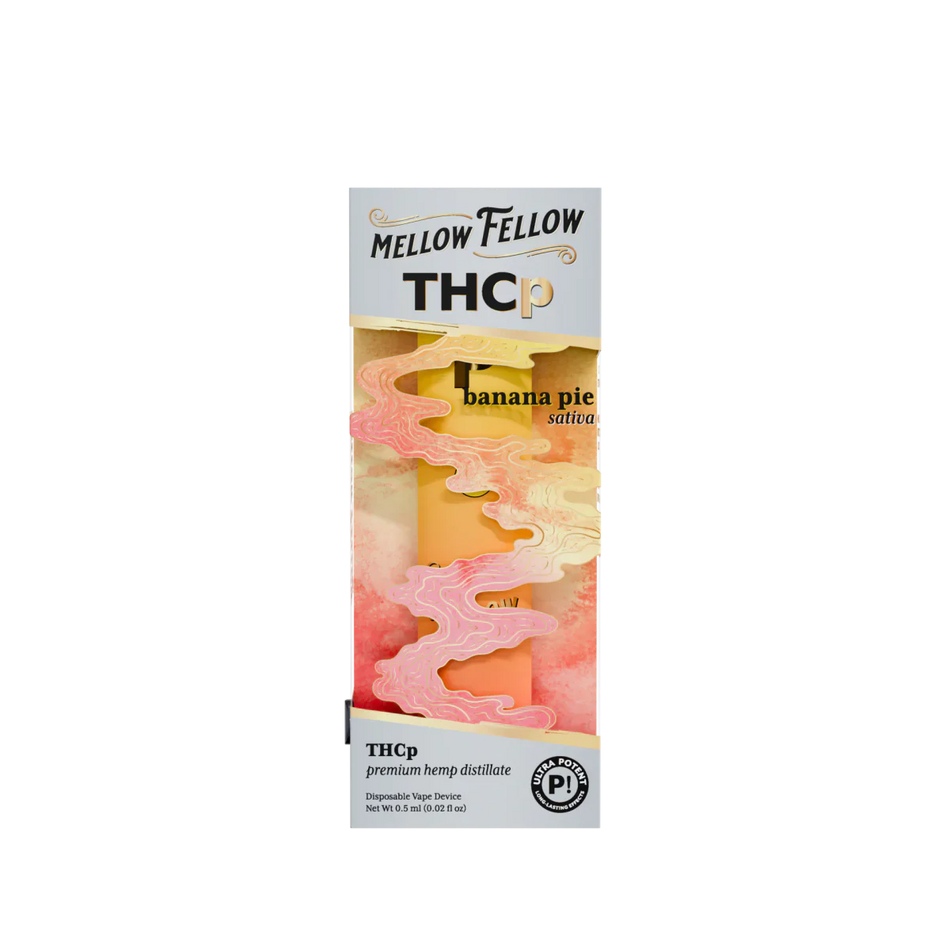 Mellow Fellow THCp 0.5g Disposable Vape - Banana Pie (Sativa)