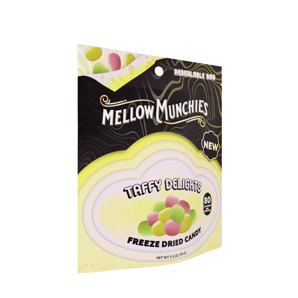 Mellow Fellow Taffy Delights Freeze Dried Candy